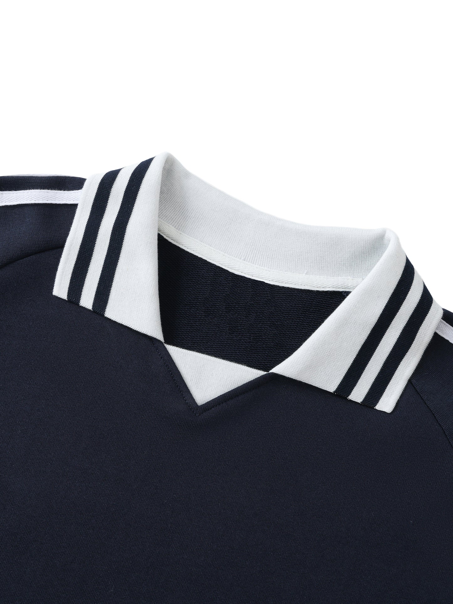 Technotism Classic Collar Sweatshirt (Black)